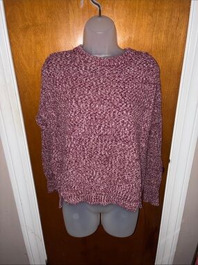 Universal Thread Marled Rose Crewneck Sweater